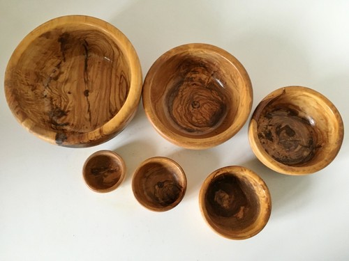 Lot coupelles bois - lot,