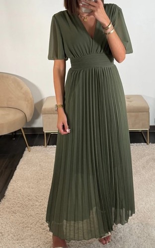 Magnifique robe kaki - magnifique, taille