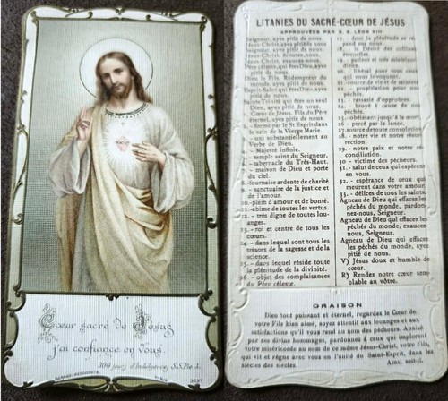 Litanies sacré coeur - du,