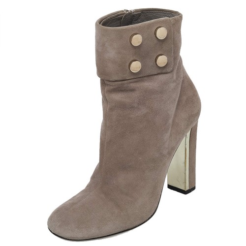 Bottines gucci gris daim - bottines,