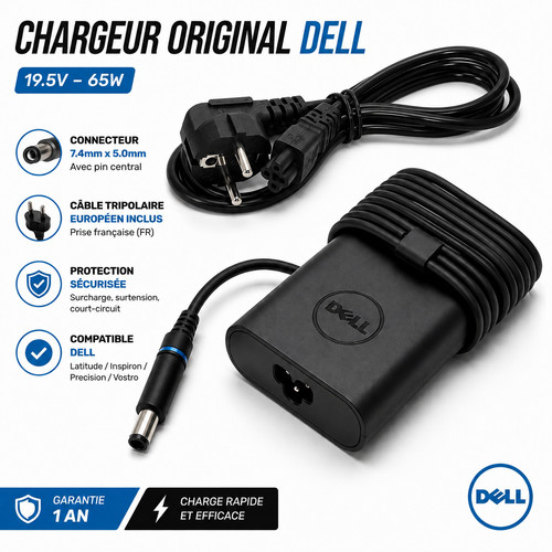 Chargeur origine dell - chargeur, d'origine