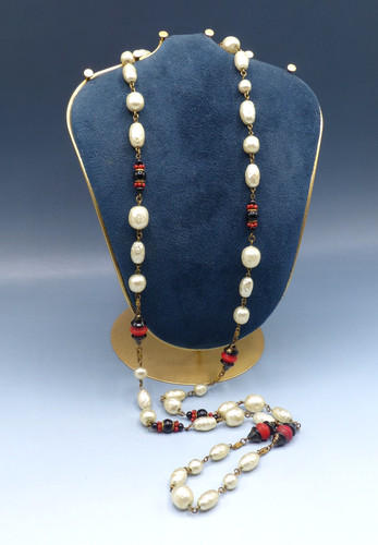 Ancien collier sautoir - collier,