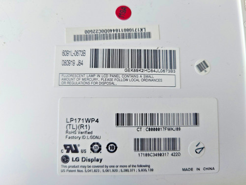 Dalle lcd lp171wp4 - lp171wp4, wxga+