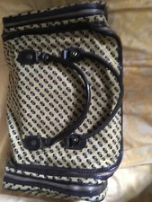 cabas sac à ouvrage tricot