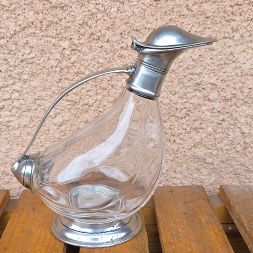 Carafe verre avec monture - verre,