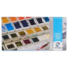 Coffret 48 godets peinture