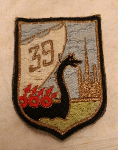 Insigne tissu 39e - insigne, du