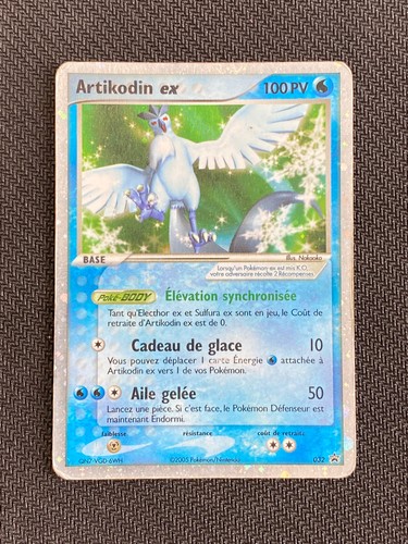 Carte pokémon artikodin - pokémon, ex