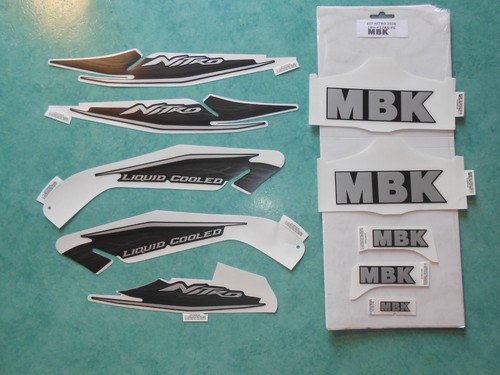 Lot autocollants mbk nitro - lot,