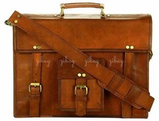Nouveau remarquable mallette en cuir pour ordinateur portable sac messager ba...