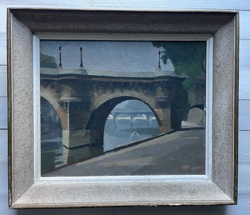 Huile sur panneau bois - panneau, de