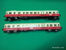 fausse motrice et remorque autorail jouef