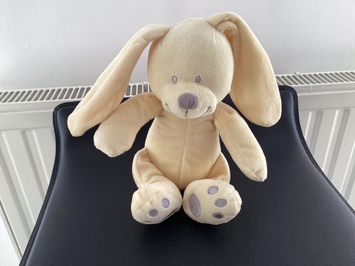 Doudou lapin jaune - lapin,