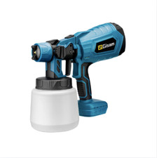 Pistolet Peinture Électrique Sans Fil 1000ML HVLP Batterie 18V Auto Mobilier