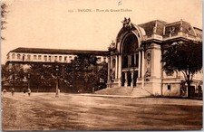 INDOCHINE - SAIGON - place du grand theatre.