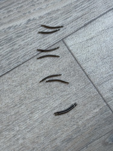 Lot pompes courbées de - 8,