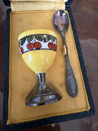 Beau coquetier cuillere - coquetier, et