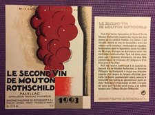 Étiquettes  Le Second Vin de