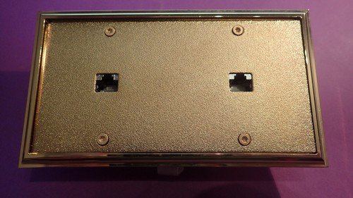 Double prise rj45 meljac - double, or