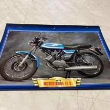 Motobécane 125 LT3 1976 fiche carte moto passion collection Atlas