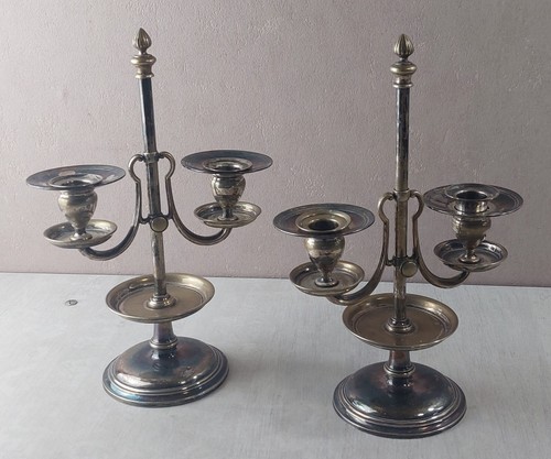 Paire chandeliers 2 - de,