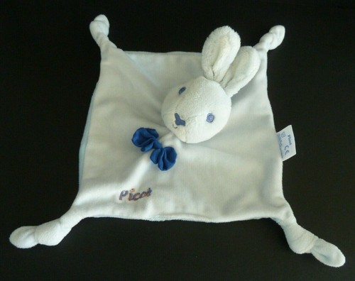 Doudou plat picot lapin - doudou,