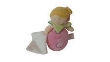 Doudou poupée fille fraise 18 cm Doudou et Compagnie DC2541 – Comme neuf