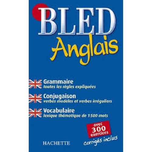 Livre bled anglais - anglais, tout