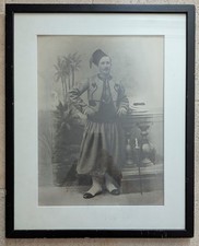 Grande Photographie de Zouave début XIXème Siècle