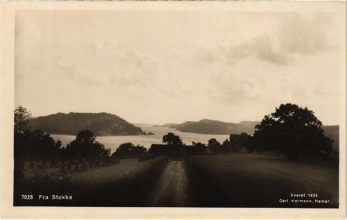 Cpa fra stokke norway - ak,