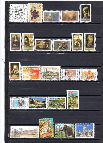 Lot timbres france année - lot,