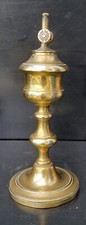 RARE LAMPE A PETROLE HUILE ANCIENNE GARDON LAITON  19 ème