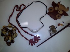 lot 5 collier bracelet pince cheveux