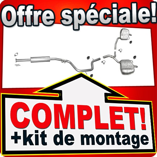échappement pour ford - pour, mondeo