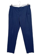 ZARA Pantalon de Costume Homme Bleu Business (EU 44)