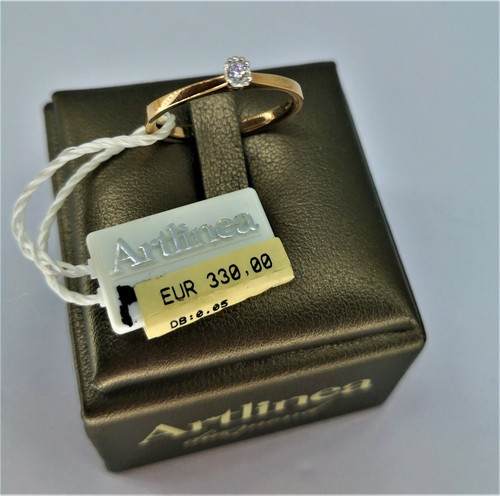 Artlinea bague femme solitaire - bague,