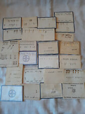 stock horloger : lot d'aiguilles neuves + occasion pour montres anciennes 