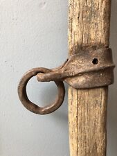 Ancien Palonnier Joug Bœuf Chevaux Bois Fer Forgé XVIII XIX e Matériel Agricole