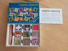  Vintage 1974 ORIGINAL MEMORY RAVENSBURGER COMPLET SOUVENIRS SOUVENIRS!!!