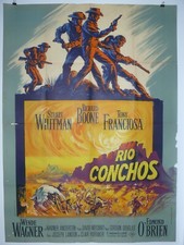 RIO CONCHOS Lot de 2 Affiche