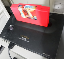 SNK NeoGeo AES JAPAN 1st motherboard Neo-0 + 2 Carts + Accessories