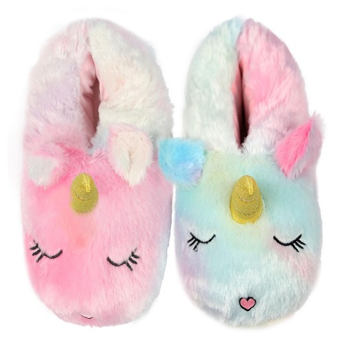 A2z licorne pantoufles peluche - pantoufles,