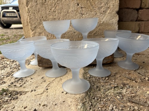 Lot coupes à glace - de,