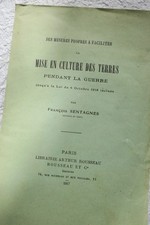 mise en culture des terres