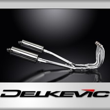 SUZUKI GSX1300R HAYABUSA 1999-2007 Echappement Complet 4-2 DECAT 350 Ovale Inox