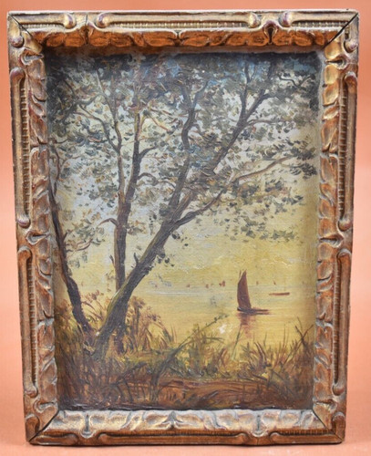 Peinture huile sur - peinture, l'huile