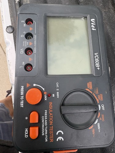 Vici vc60b insulation tester - vc60b+,