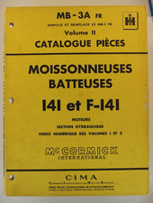 Catalogue pièces IH