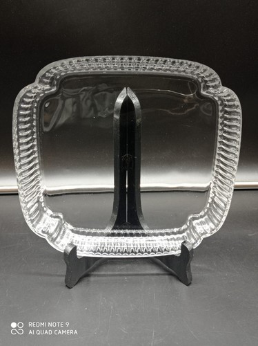 Plateau service cristal - plateau,