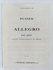 Partition " ALLEGRO " pour